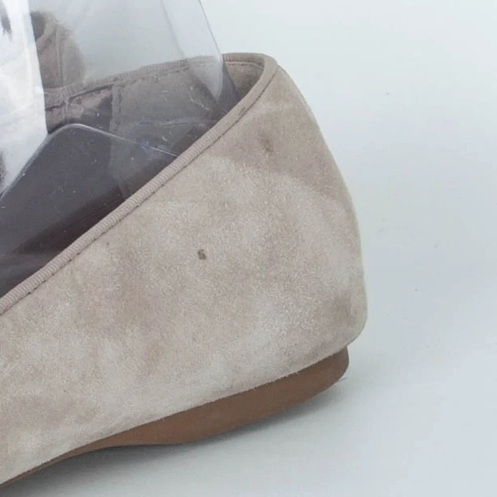 Birdies The Starling Suede Loafers Flats Beige Slip On‎ Size 9 Preppy Comfort